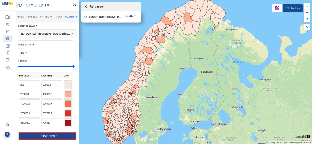 GeoJSON to MIF