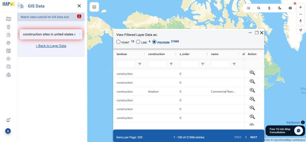 Download Construction sites Data