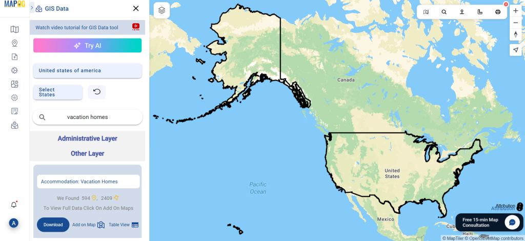 Download Vacation Homes Data