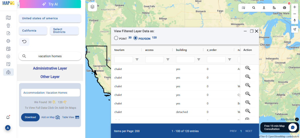 Download Vacation Homes Data