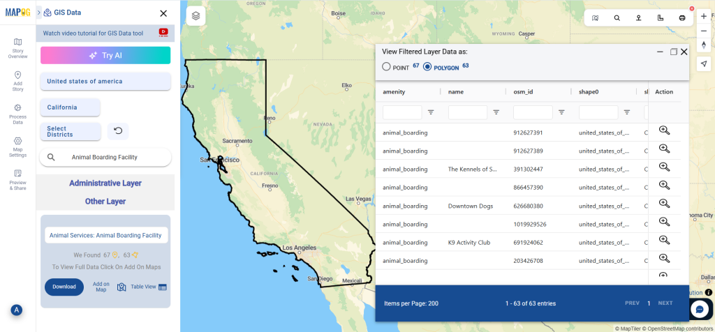 Download Animal Boarding Facility Data