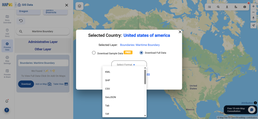 Download Maritime Boundary Data