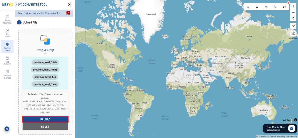 MapInfo Files to DXF