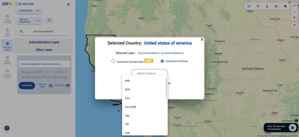 Download Accommodations Data