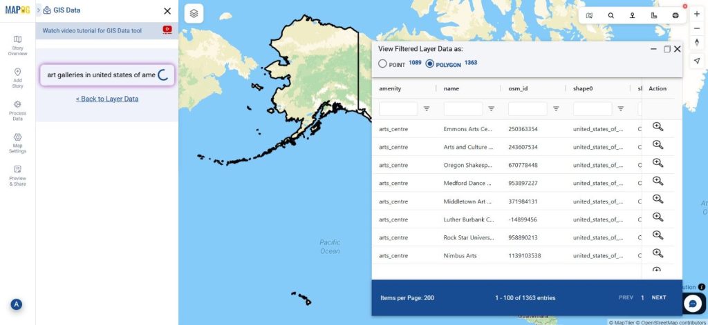 Download Art Galleries Data