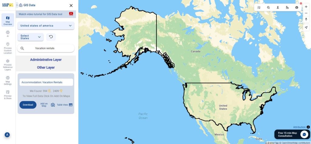 Download Vacation Rentals Data