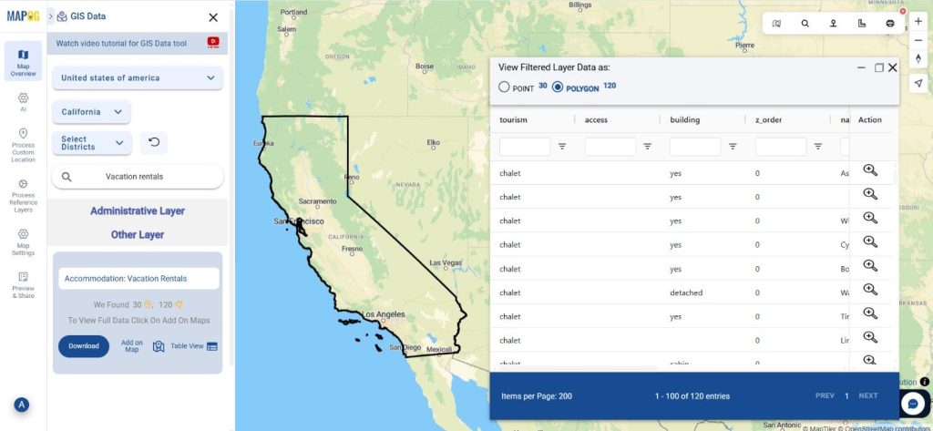 Download Vacation Rentals Data