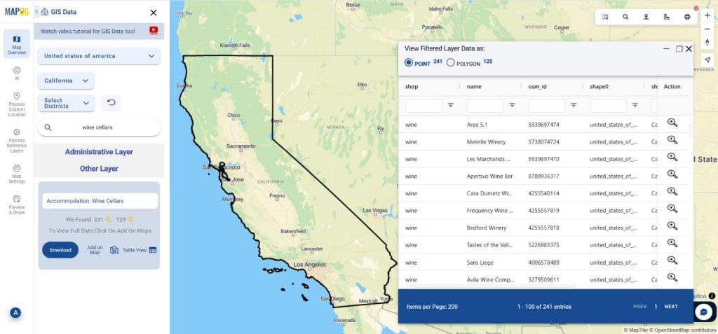 Download Wine Cellars Data