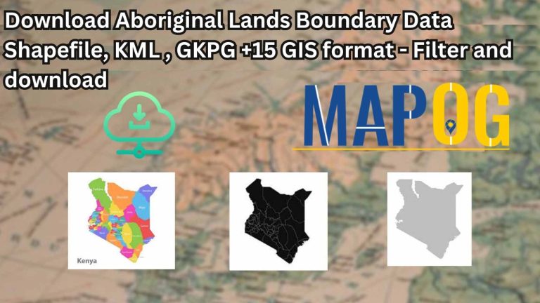 Download Aboriginal Lands Boundary Data