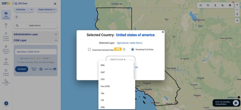Download Cattle Farms Data