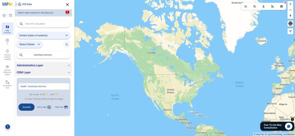 Download Veterinary Services Clinics Data