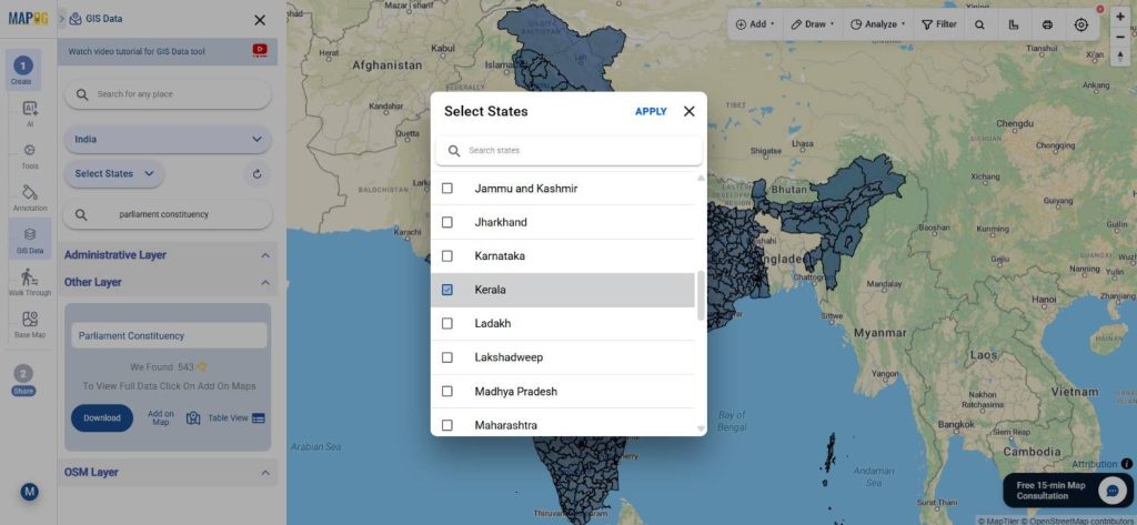Download India Parliament Constituency Data