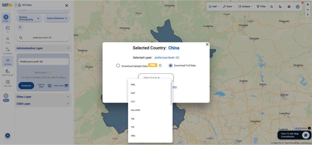 Download China Prefecture Level–02 Data