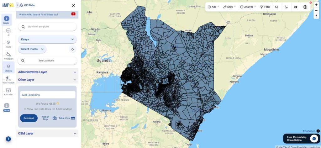 Download Kenya Sub-Locations Data