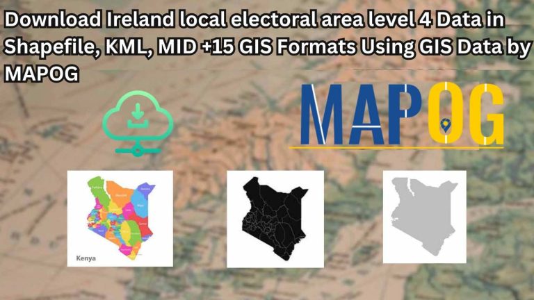 Download Ireland Local Electoral Area Level 4 Data
