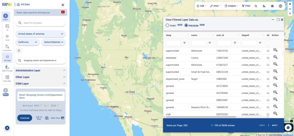 Download Shopping Centers and Department Store Data
