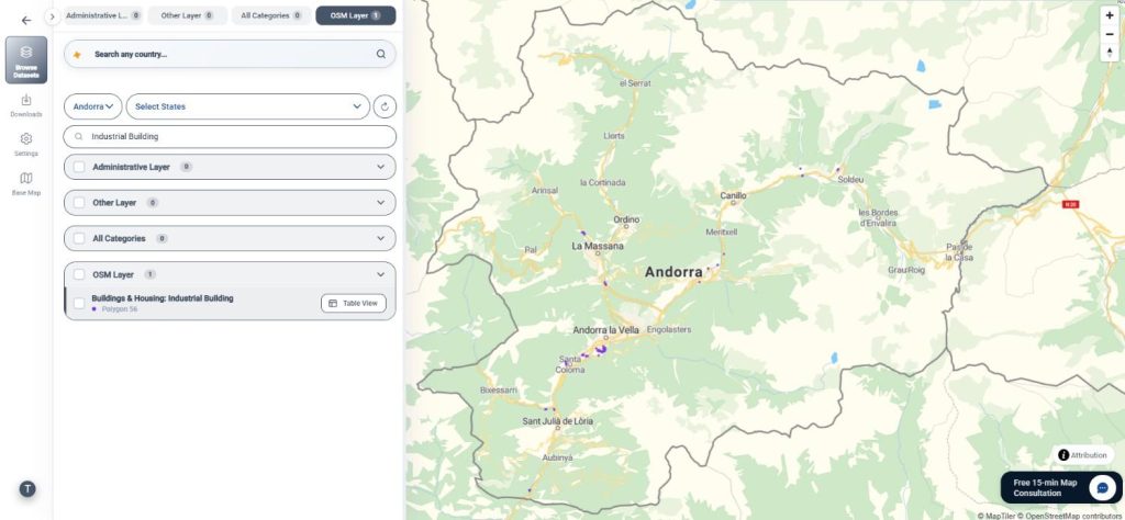 Download Industrial Building Data