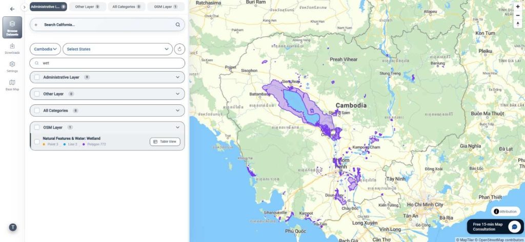 Download Wetlands Data